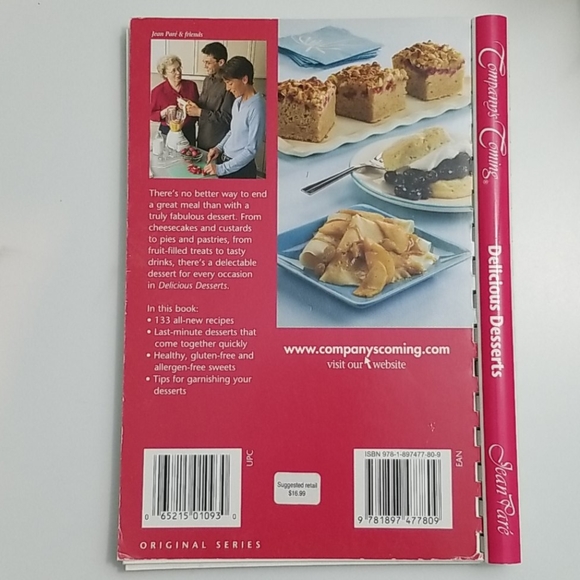 Company's Coming Delicious Desserts Book - Picture 2 of 8